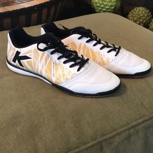 Kelme indoor soccer cleats.